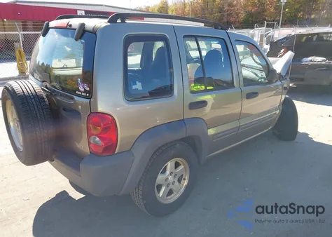 2004 Jeep Liberty Sport from USA, damaged, VIN 1J4GK48K94W162423